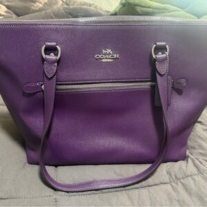 Coach Rich Purple Tote Bag